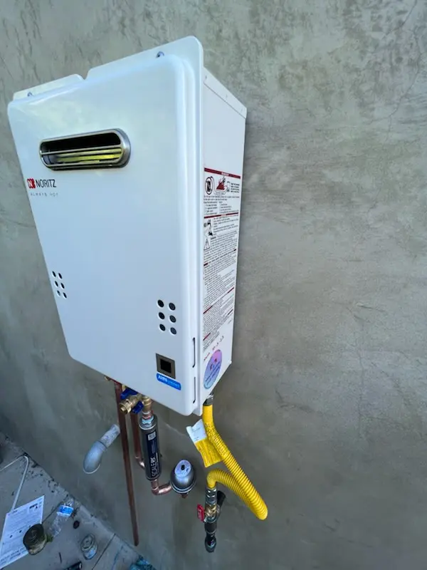 Tankless water heater installation for Green Grove homes